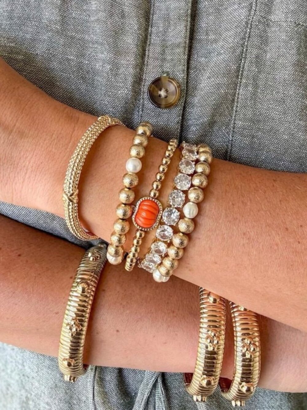 Park Lane Pumpkin Spice Bracelet - Picture 5 of 6